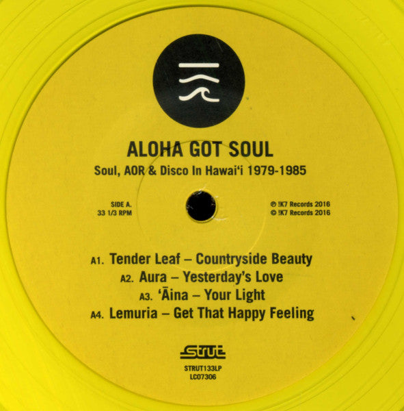 Various - Aloha Got Soul (Soul, AOR & Disco in Hawai'i 1979-1985) (LP)