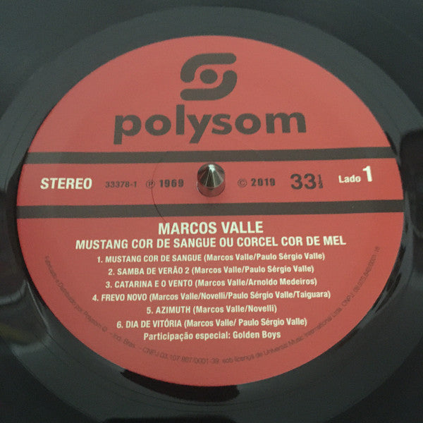 Marcos Valle - Mustang cor de sangue (ou corcel cor de mel) (LP)