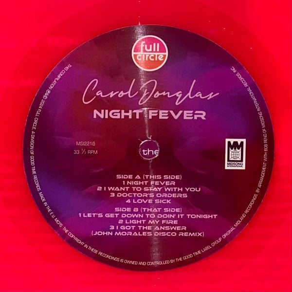 Carol Douglas - Night Fever (LP)
