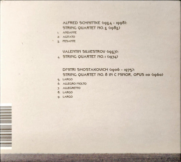 Matangi Quartet, Alfred Schnittke, Valentin Silvestrov, Dmitri Shostakovich - Outcast (second-hand CD)