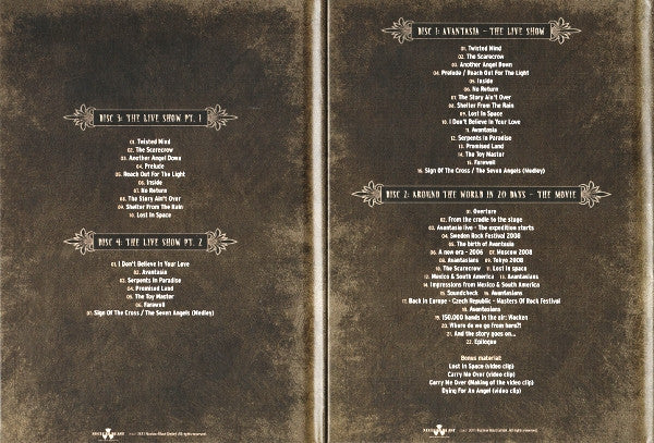 Tobias Sammet's Avantasia - The Flying Opera (Around The World In Twenty Days - Live) (second hand CD)