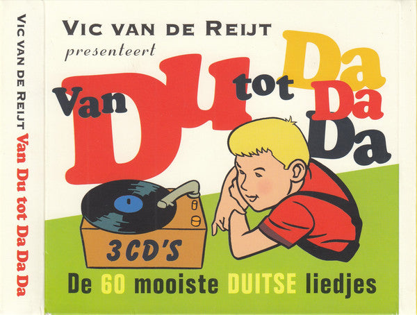 Various - Vic van de Reijt presents From Du to Da Da Da (The 60 Most Beautiful German Songs) (second-hand CD)