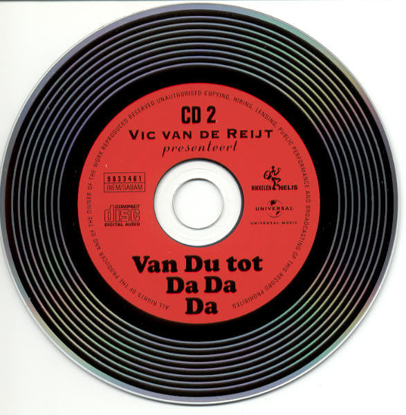 Various - Vic van de Reijt presents From Du to Da Da Da (The 60 Most Beautiful German Songs) (second-hand CD)