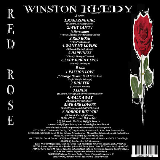 Winston Reedy - Red Rose (LP)