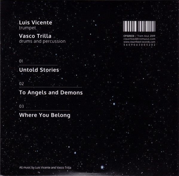 Luís Vicente / Vasco Trilla - A Brighter Side Of Darkness (second-hand CD)