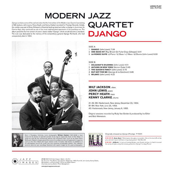 Modern Jazz Quartet - Django (LP) - Velvet Music