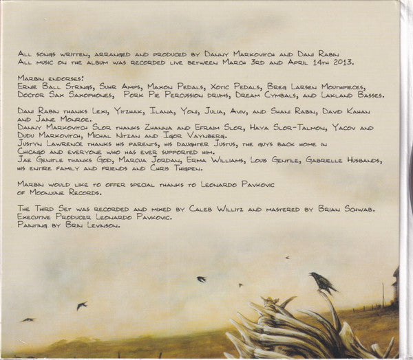 Marbin - The Third Set (Live) (second-hand CD)