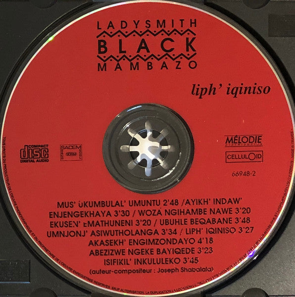 Ladysmith Black Mambazo - Liph' Iqiniso (second hand CD)