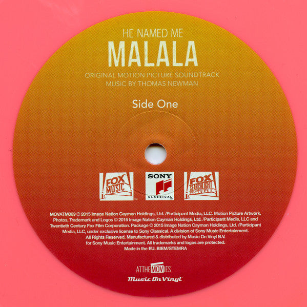Thomas Newman - He Named Me Malala (Original Motion Picture Soundtrack) (LP)
