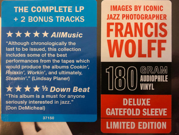 Miles Davis - Steamin' (LP) - Velvet Music