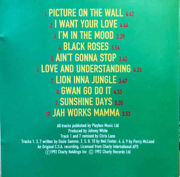 Natural Ites & Realistics, The - Picture On The Wall (second-hand CD)