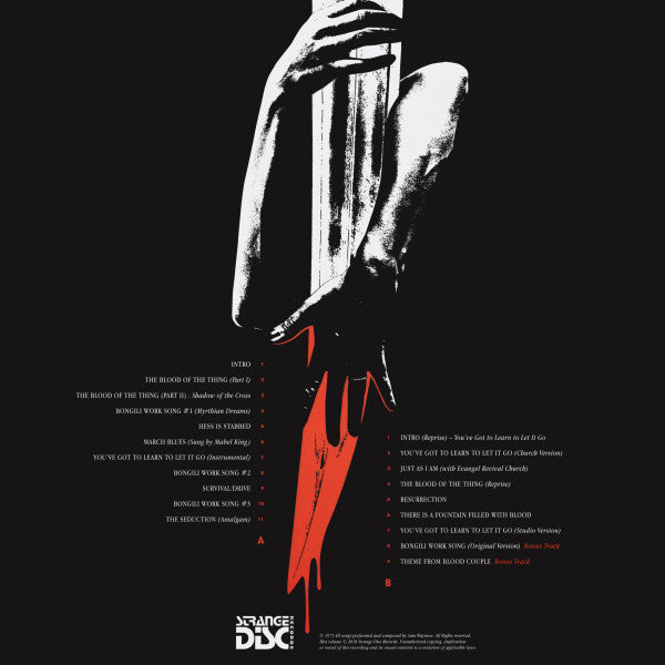 Sam Waymon - Ganja & Hess (Original 1973 Motion Picture Soundtrack) (LP)