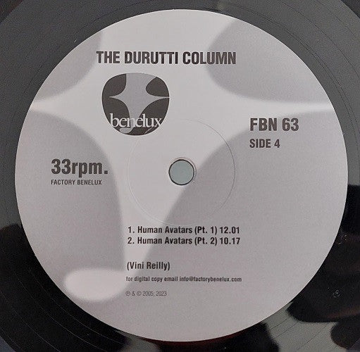 Durutti Column - Treatise on the steppenwolf + human avatars (LP) - Velvet Music