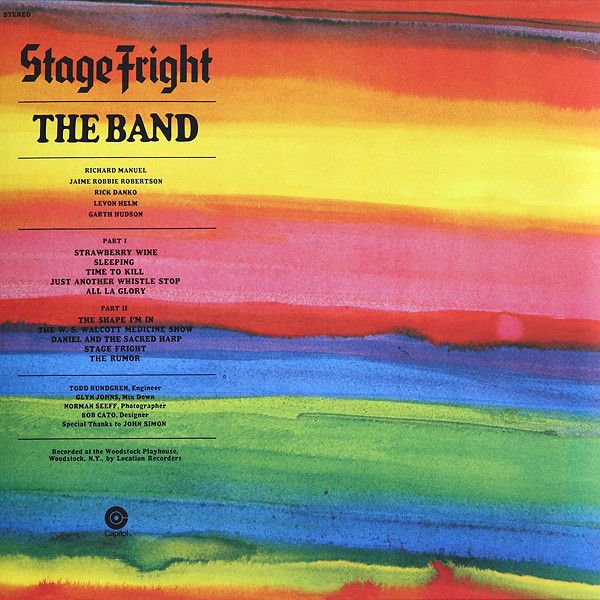 Band - Stage fright (LP)