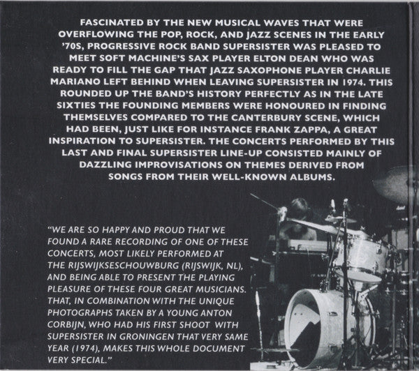 Supersister - The elton dean sessions (CD)