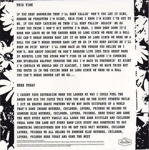 Sleater-Kinney - This Time / Here Today (7-inch single)