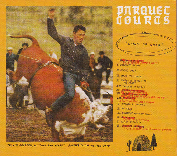 Parquet Courts - Light Up Gold (second hand CD)