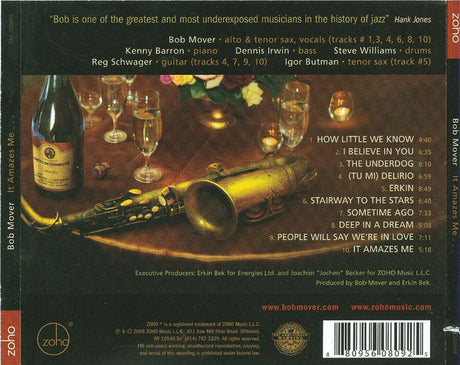 Bob Mover - It Amazes Me... (tweedehands CD)