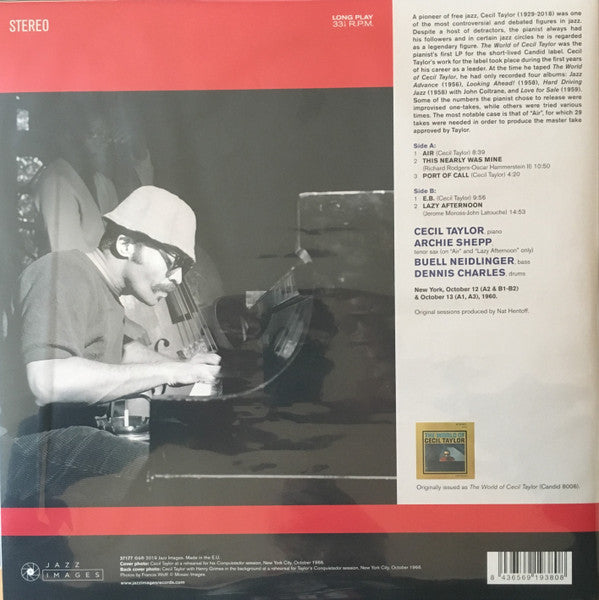 Cecil Taylor - World of cecil taylor (LP) - Velvet Music