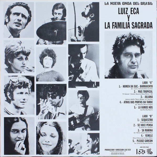 Luiz Eça Y La Familia Sagrada - La Nueva Onda De Brasil (LP)