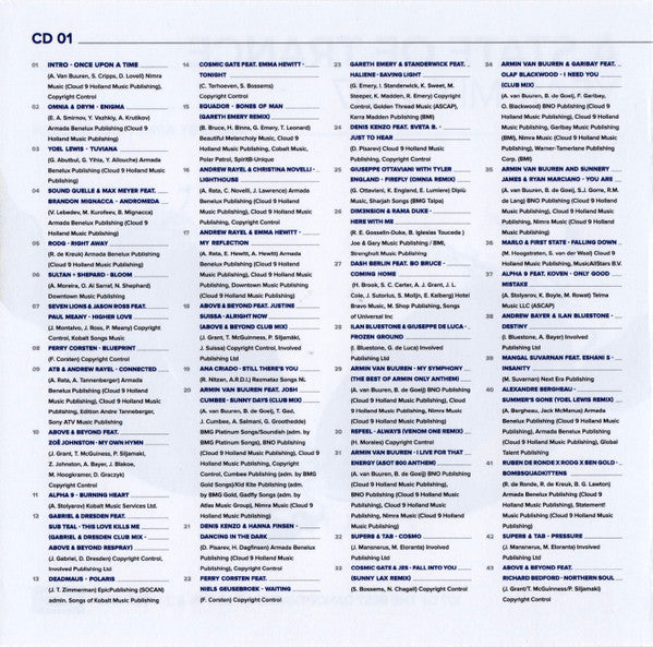 Armin van Buuren - A State Of Trance Year Mix 2017 (tweedehands CD)