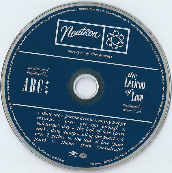 ABC - The Lexicon Of Love (tweedehands CD)