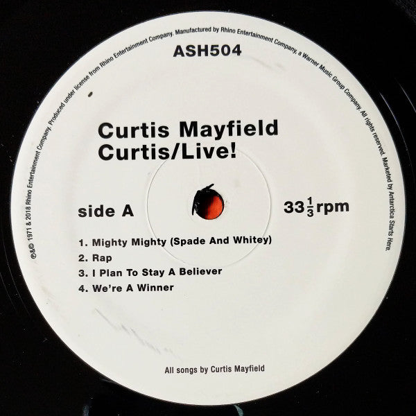 Curtis Mayfield - Curtis / Live! (LP)