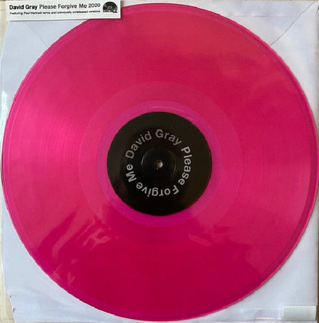 David Gray - Please forgive me 2020 (12-inch maxi-single)
