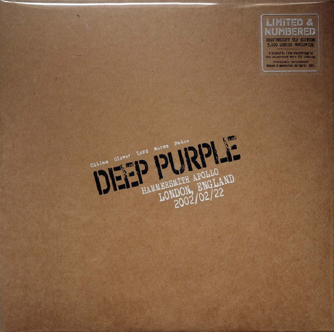 Deep Purple - Live in london 2002 (LP)