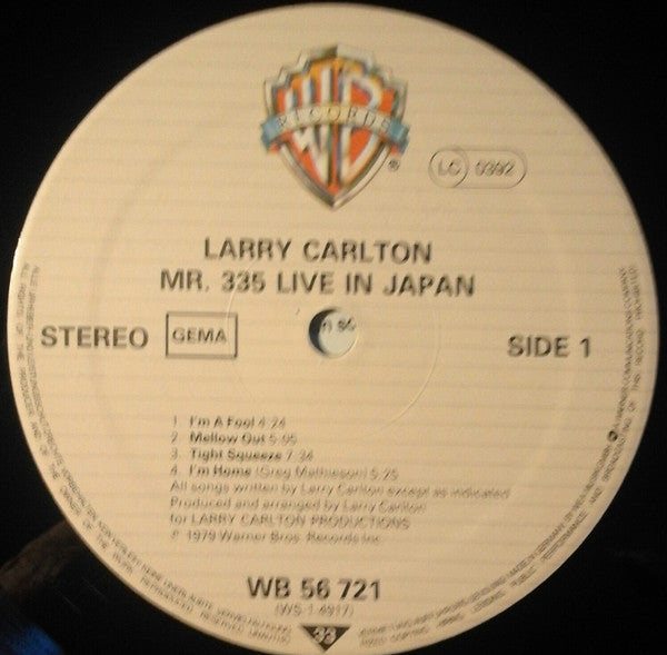 Larry Carlton - Mr. 335 - Live In Japan (tweedehands LP)