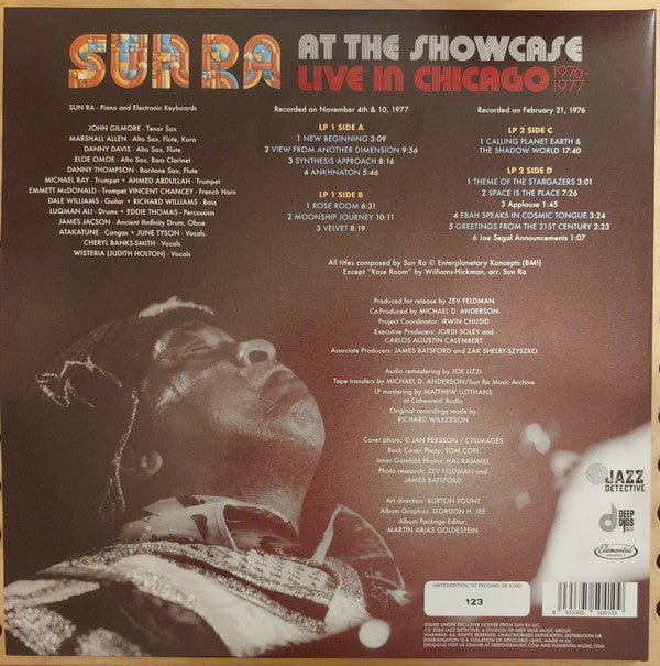 Sun Ra - At The Showcase Live In Chicago 1976-1977 (LP)