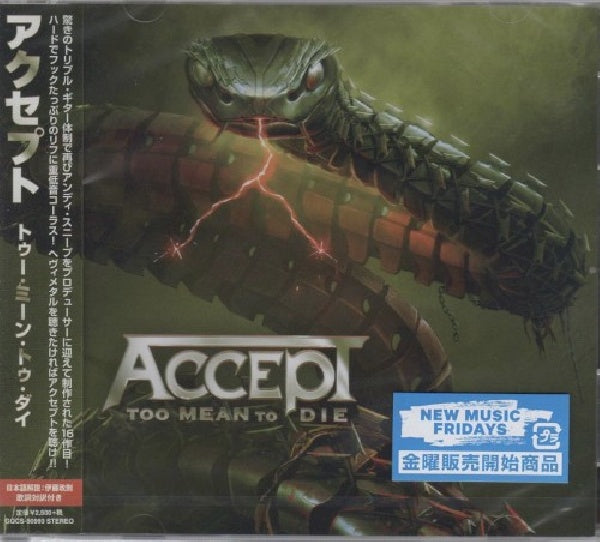 Accept - Too mean to die (CD)