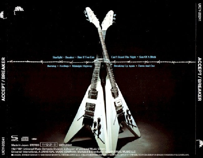 Accept - Breaker (CD)