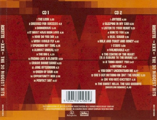 Roxette - 30 biggest hits xxx (CD)