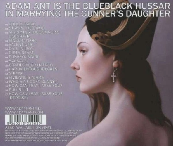 Adam Ant - Adam ant is the blueblack hussar in marrying the gunner's daughter (CD)