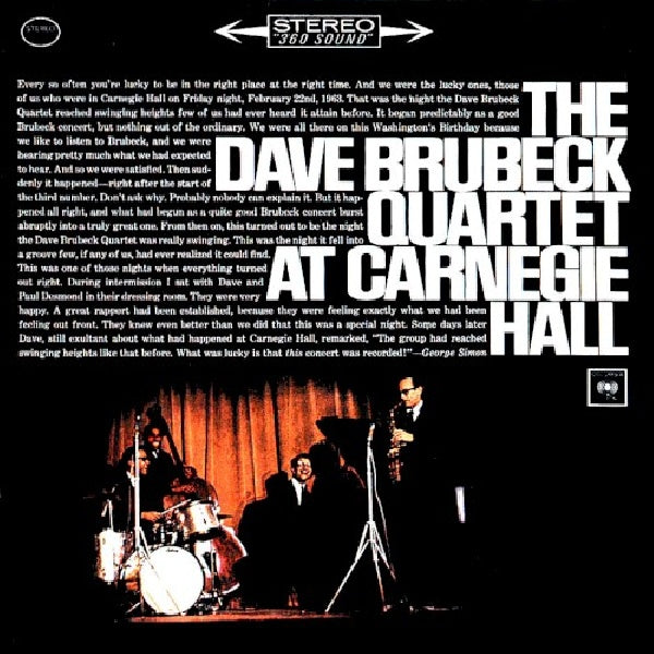 Brubeck, Dave Quartet, The - At carnegie hall (CD)