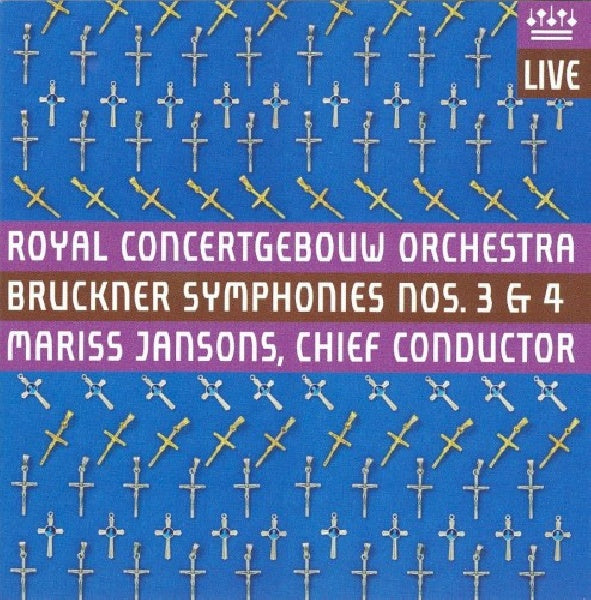 Anton Bruckner - Symphonies nos.3 & 4 (CD)