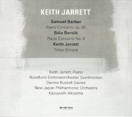 Keith Jarrett - Samuel barber/bela bartok (CD)