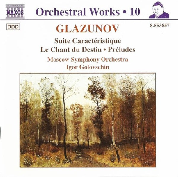 Alexander Glazunov - Orchestral works vol.10 (CD)