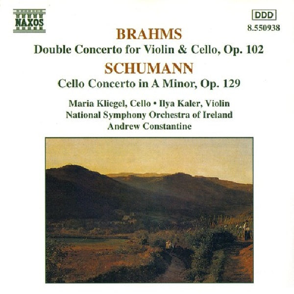 Brahms/schumann - Concert for violin/cello (CD)