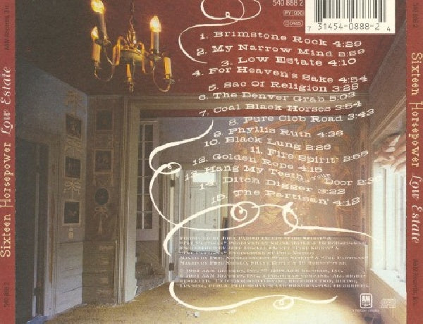 Sixteen Horsepower - Low estate (CD)