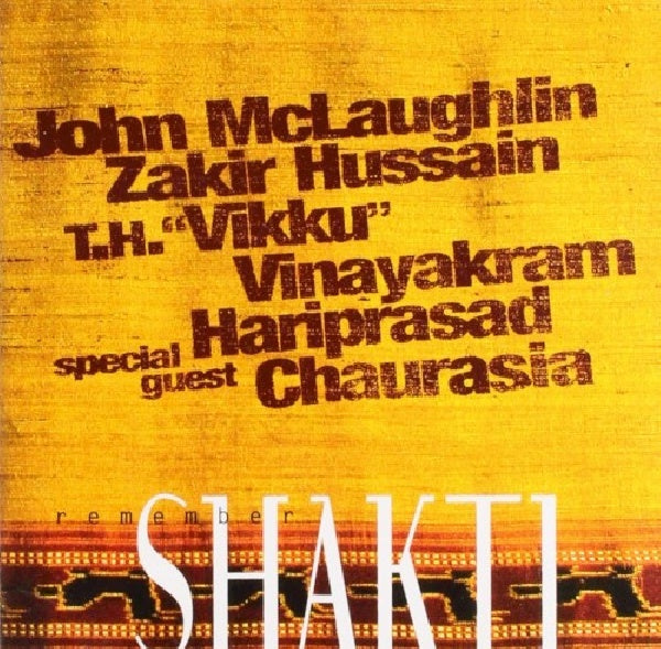John Mclaughlin - Remember shakti (CD)