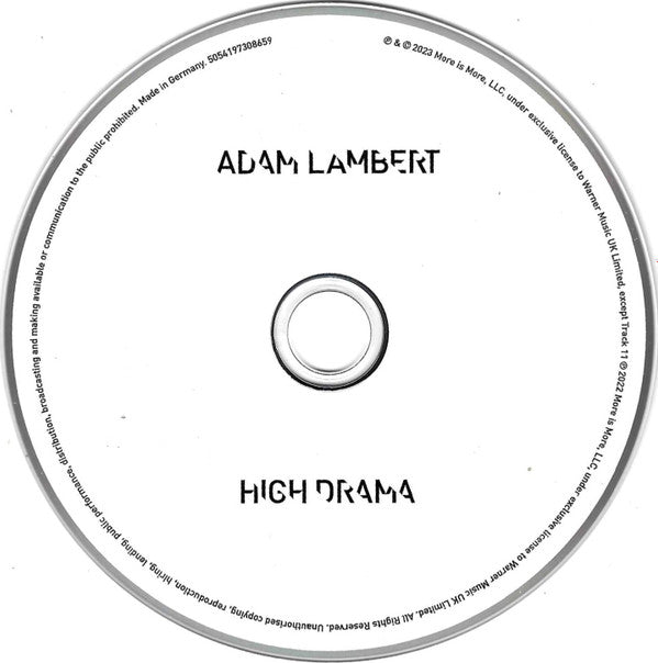 Adam Lambert - High drama (CD)