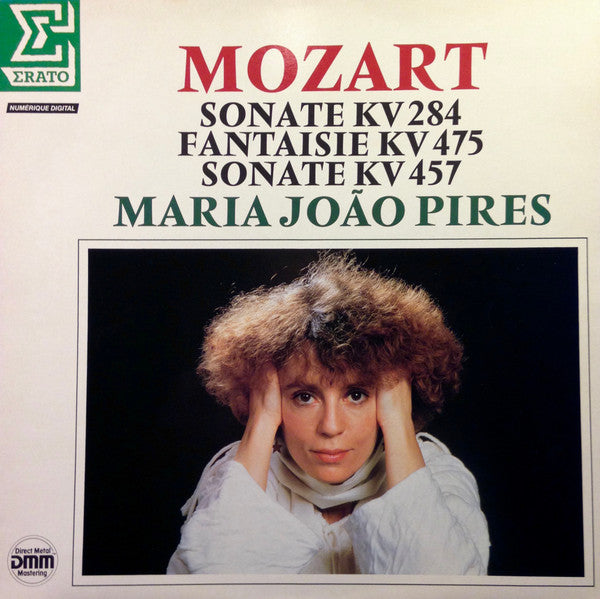Wolfgang Amadeus Mozart - Maria-João Pires - Sonate KV 284, Fantaisie KV 475, Sonate KV 457 (tweedehands LP)