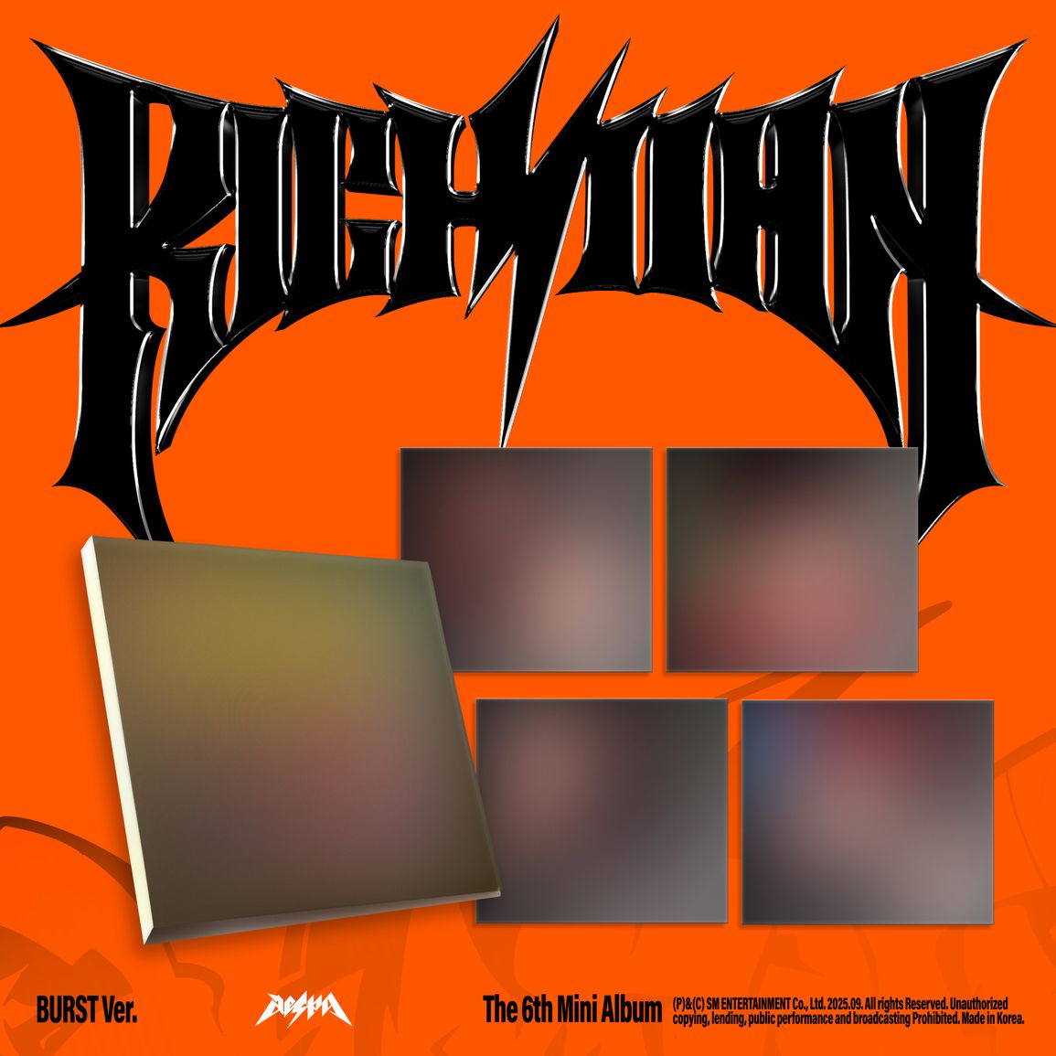 Aespa - The 6th mini album &#039;rich man&#039;_burst (CD)