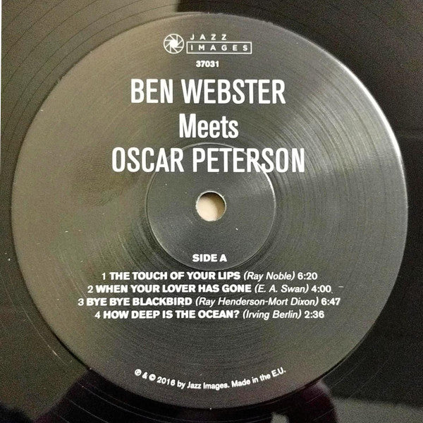 Ben Webster - Meets oscar peterson (LP) - Velvet Music