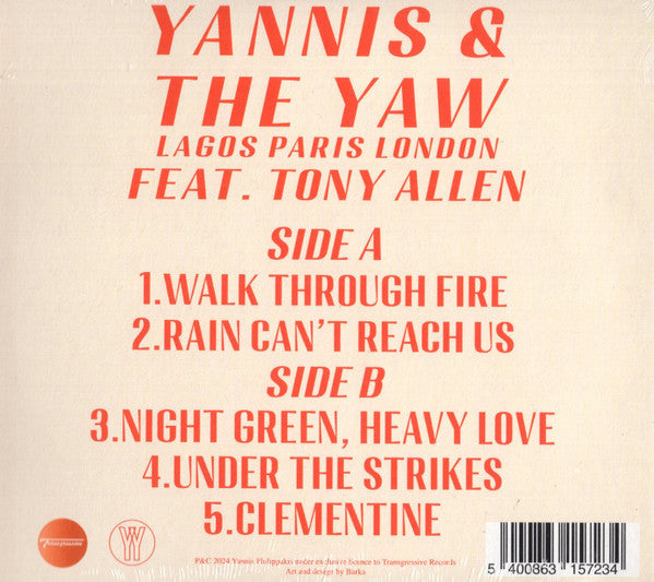 Yannis &amp; The Yaw feat. Tony Allen - Lagos Paris London (CD)