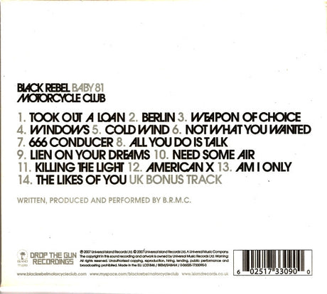 Black Rebel Motorcycle Club - Baby 81 (tweedehands CD)