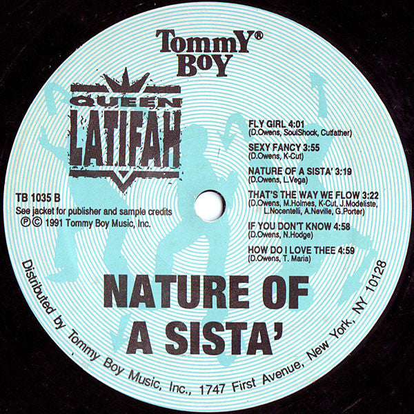 Queen Latifah - Nature Of A Sista' (LP)
