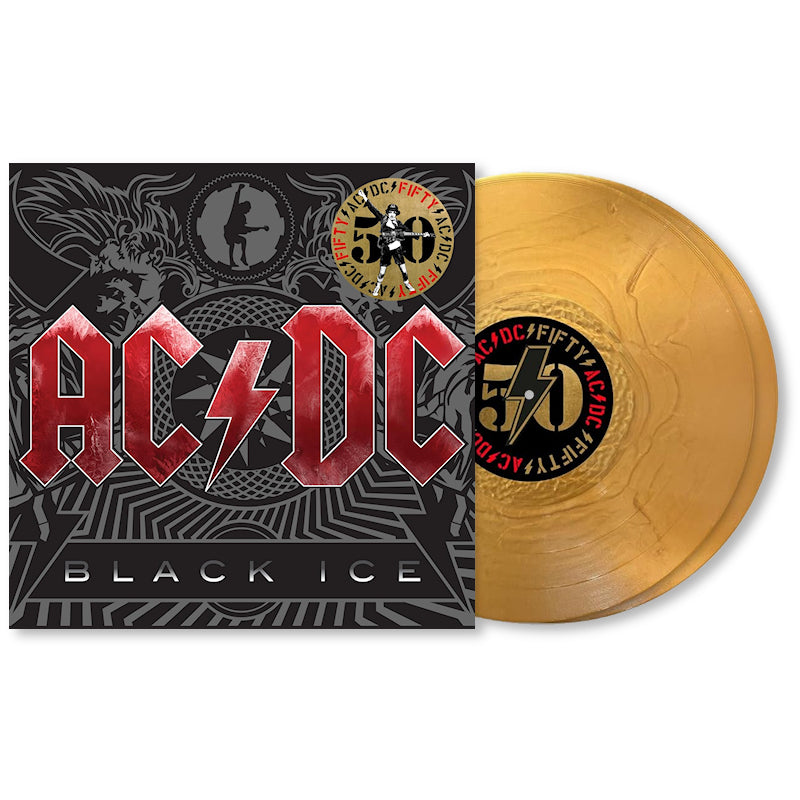 AC/DC - Black ice (50th anniversary gold color vinyl) (LP)